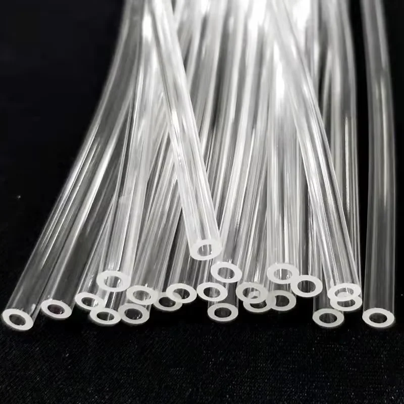 PU Transparent Eco-friendly Water Hose Soft Connect Faucet Diversion Cold-proof Anti-freezing Aeration Level Pipe HoseHousehold & Industrial Water Transmission Pipeline Accessories for Faucet Diversion Systems, Eco-friendly Transparent Soft PU Water Hose 