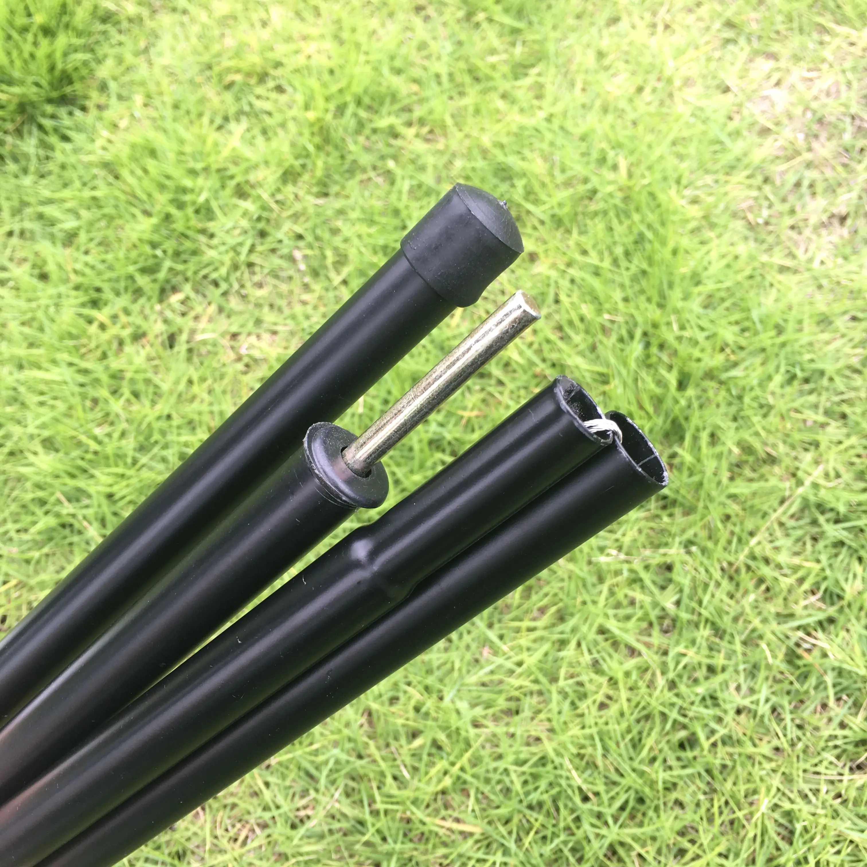 Steel Pipe Power Coating Metal Foldable Telescopic Extension Awning Tent Pole