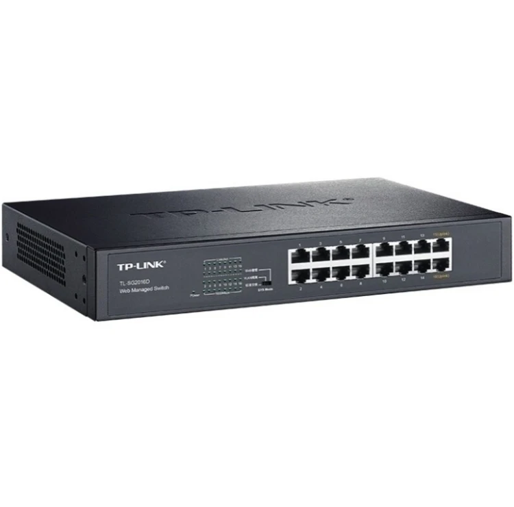 ルーター・ネットワーク機器 TP-Link 16-Port PoE+ Switch TL-SG1016DE | 16ポート ギガビット イージースマートスイッチ