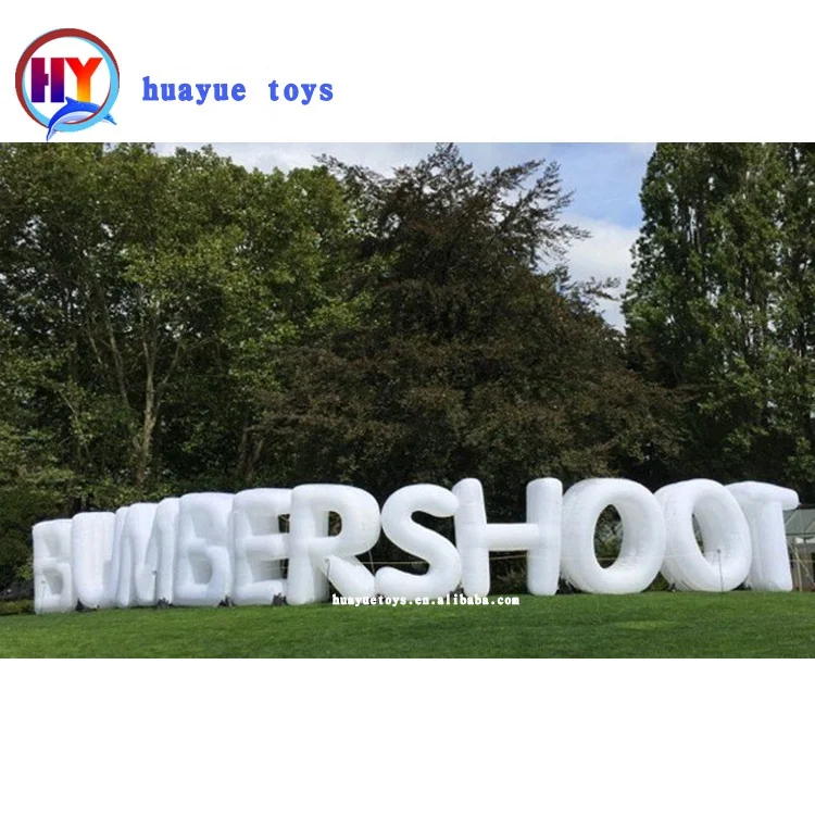 Outdoor Customized Alphabet Letters - Giant Inflatable Logos