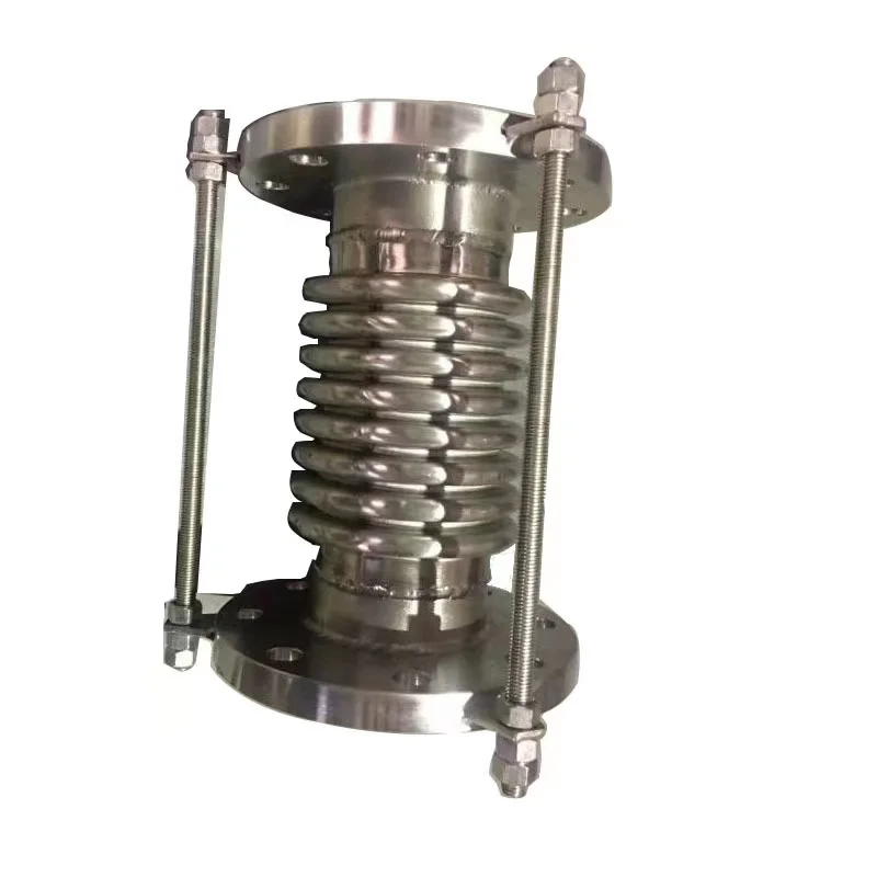 Stainless Steel Flange Corrugated Flexible Metallic Hose Metal