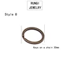 Style 8 keychain