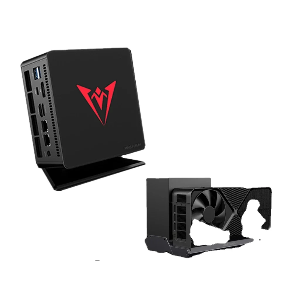 UM890 Pro Mini PC Gamer with AMD R9 8945HS & Dual Graphics