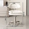 Ruote silenziose in nylon bianco
