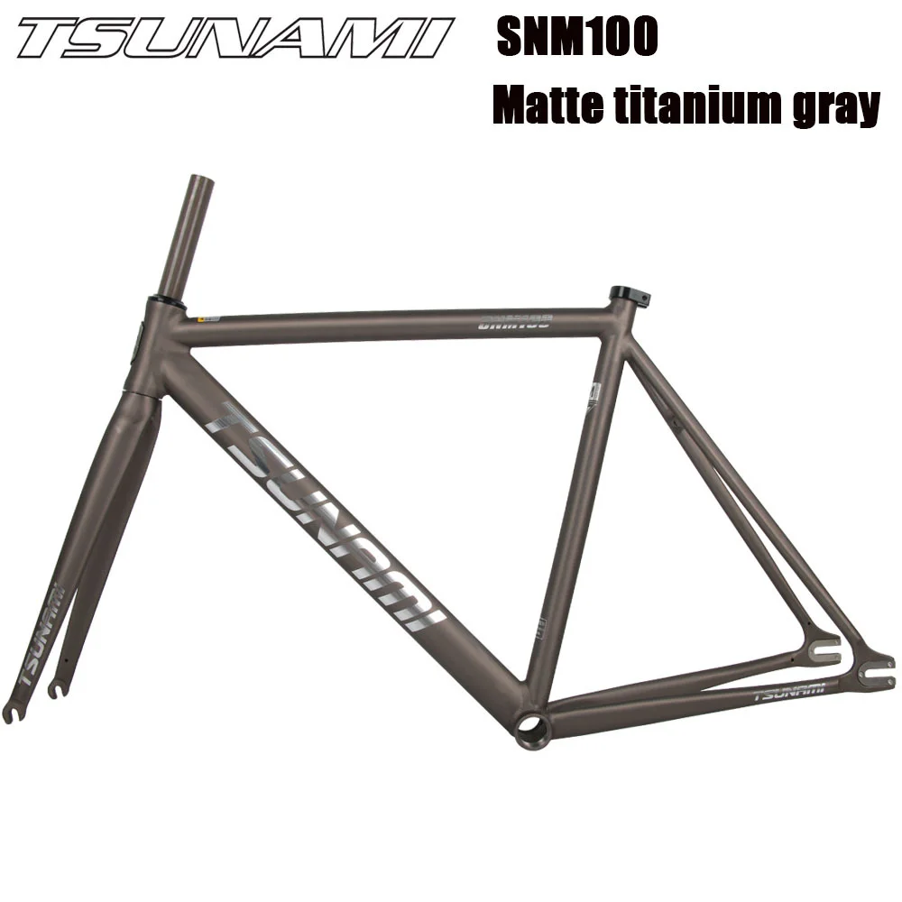 TSUNAMI SNM100 フレームセット TSUNAMI SNM100 高品質シングルスピード自転車フレームセット