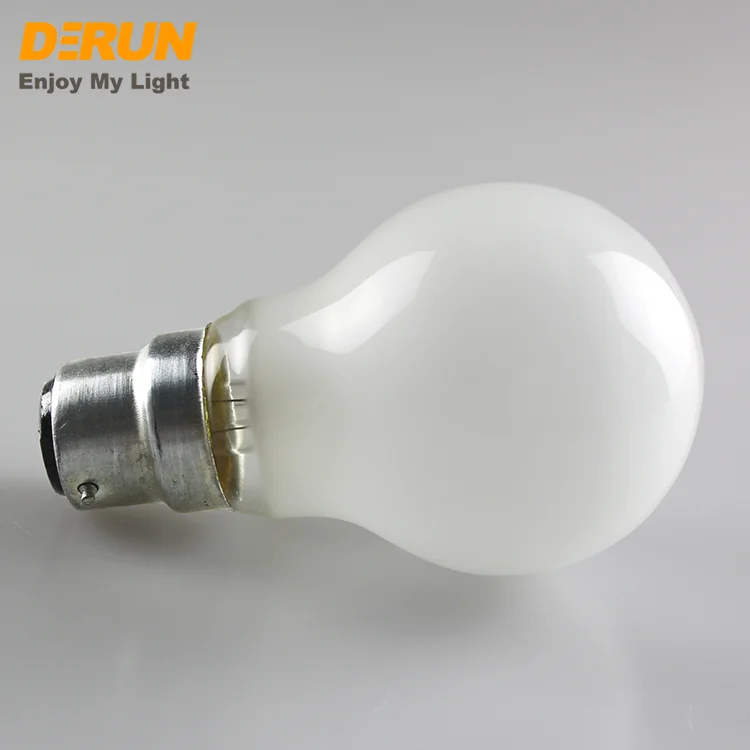 Factory Price Short Delivery Time 127V 130V 220V 230V 240V 25W 40W 60W 75W 100W A19 A55 A60 Incandescent Light Bulb, INC-A55