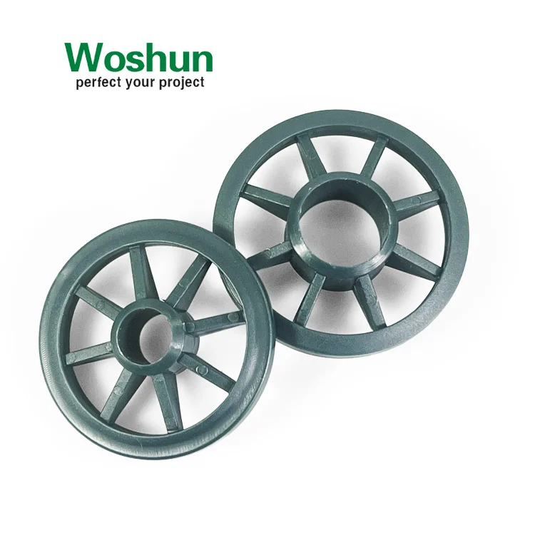 Woshun 5/8"- 4-1/2" 15mm-115mm Plastic Lock Wheel Spacer Rebar Wheel Spacers Pile Cage Lok Wheel Spacer Fit Rebar Chair #3 to #9
