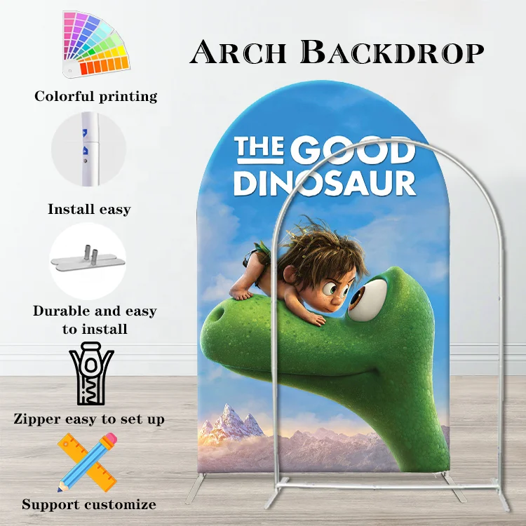 Бесплатный дизайн на заказ, настенная Арка 7 футов, детское украшение на день рождения, свадьбу, вечеринку, двусторонняя АРКА, натяжение, фоновая стойка и чехлы