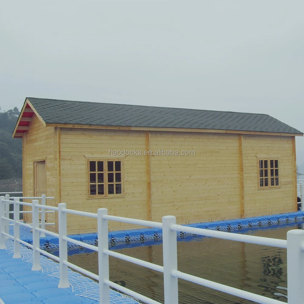 Strong Durable HDPE Modular Floating House Floating Bungalows Foundation Unit Dock Block