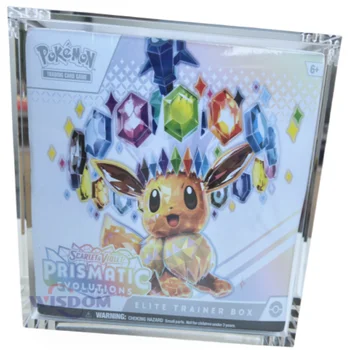 Transparent Acrylic Box, Game Card Storage Box, Acrylic Magnet Decoration Box