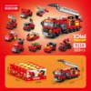 9118 fire rescue  10 in 1 mixed in display box 323pcs