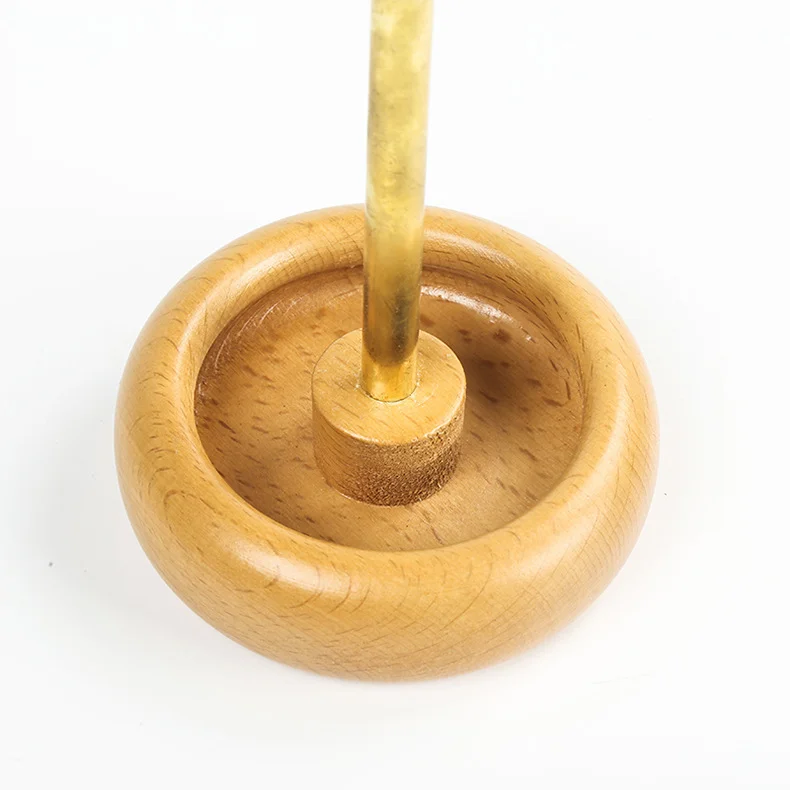 Wooden Manual Bead Spinner For DIY Jewelry Making Tools Spinner Holder