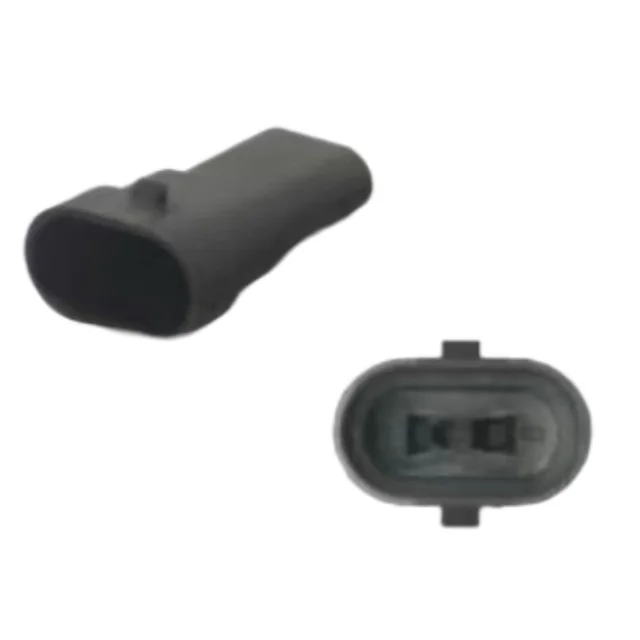 9005 9006 Auto Light Waterproof Connectors Car 2-Pin Light Socket with Copper Contacts