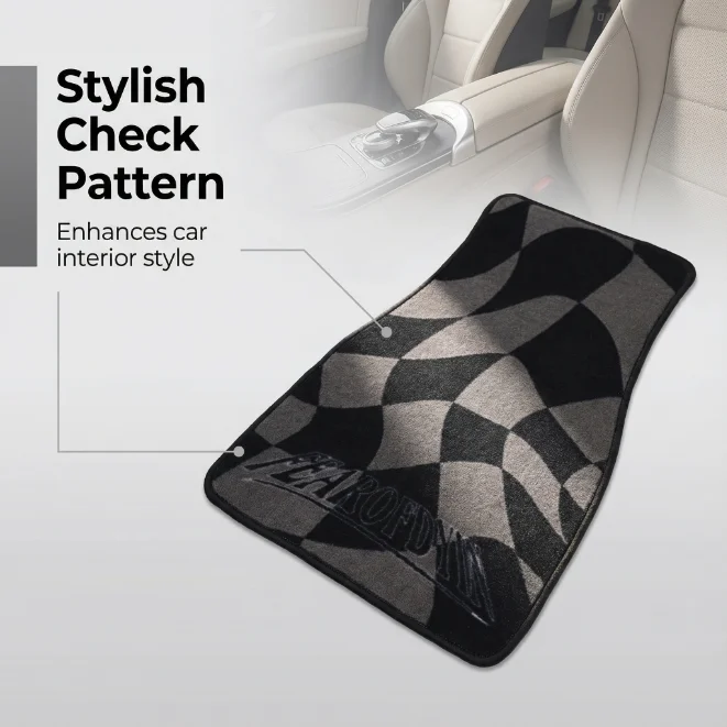 Custom Nylon Luxury Car Floor Mat Car Foot Mat for Car Foot Carpet