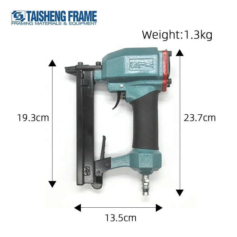TS D02 YLS Air Operate Staple Gun Manual 1013J Pneumatic Driver Photo for Photo Frame Accessories