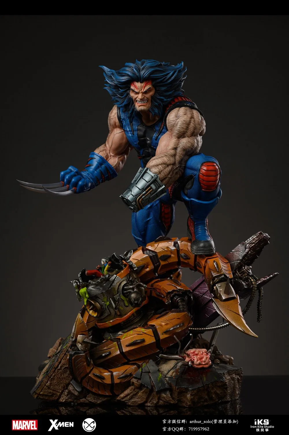 WOLVERINE AGE of APOCALYPSE 1/4 STATUE by IKS