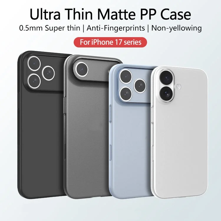 product laudtec 035mm nano thin air ultra slim pp mobile phone case for iphone 17 pro max minimalist and protective cover-7