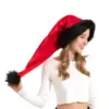 Long-haired red and black style