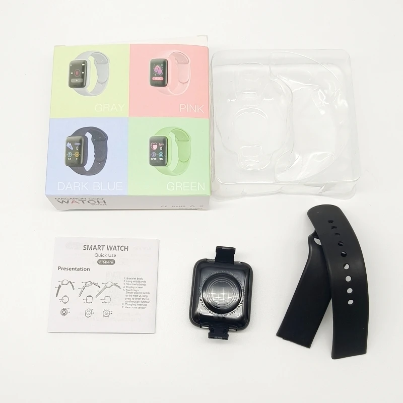 Best-selling D20 Y68 Smart Watch Large Screen Waterproof I7pro Max ...