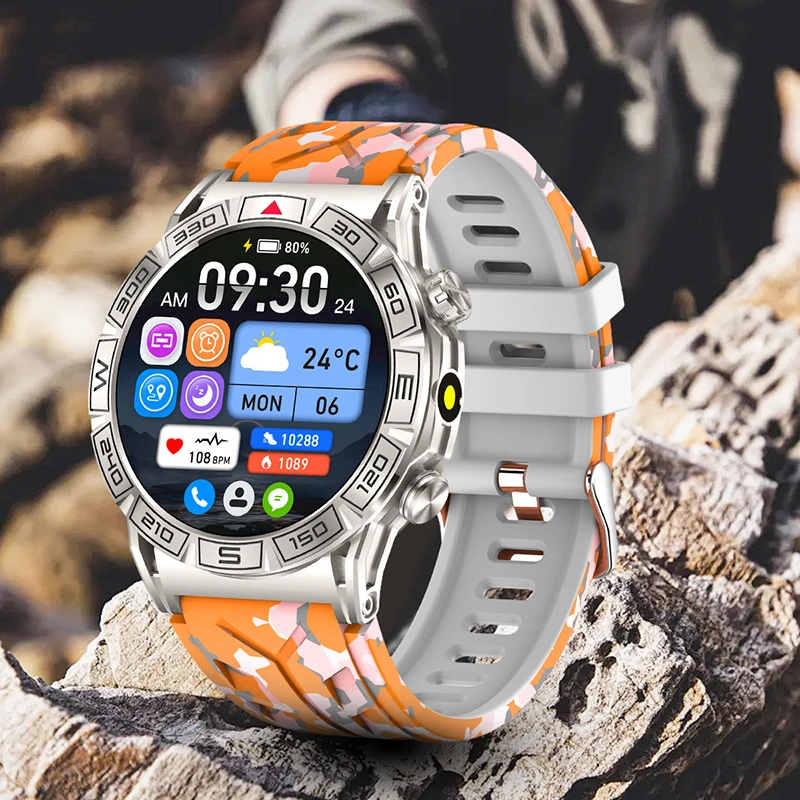KC80 Smart Watch Long Battery Life Outdoor Sports Style