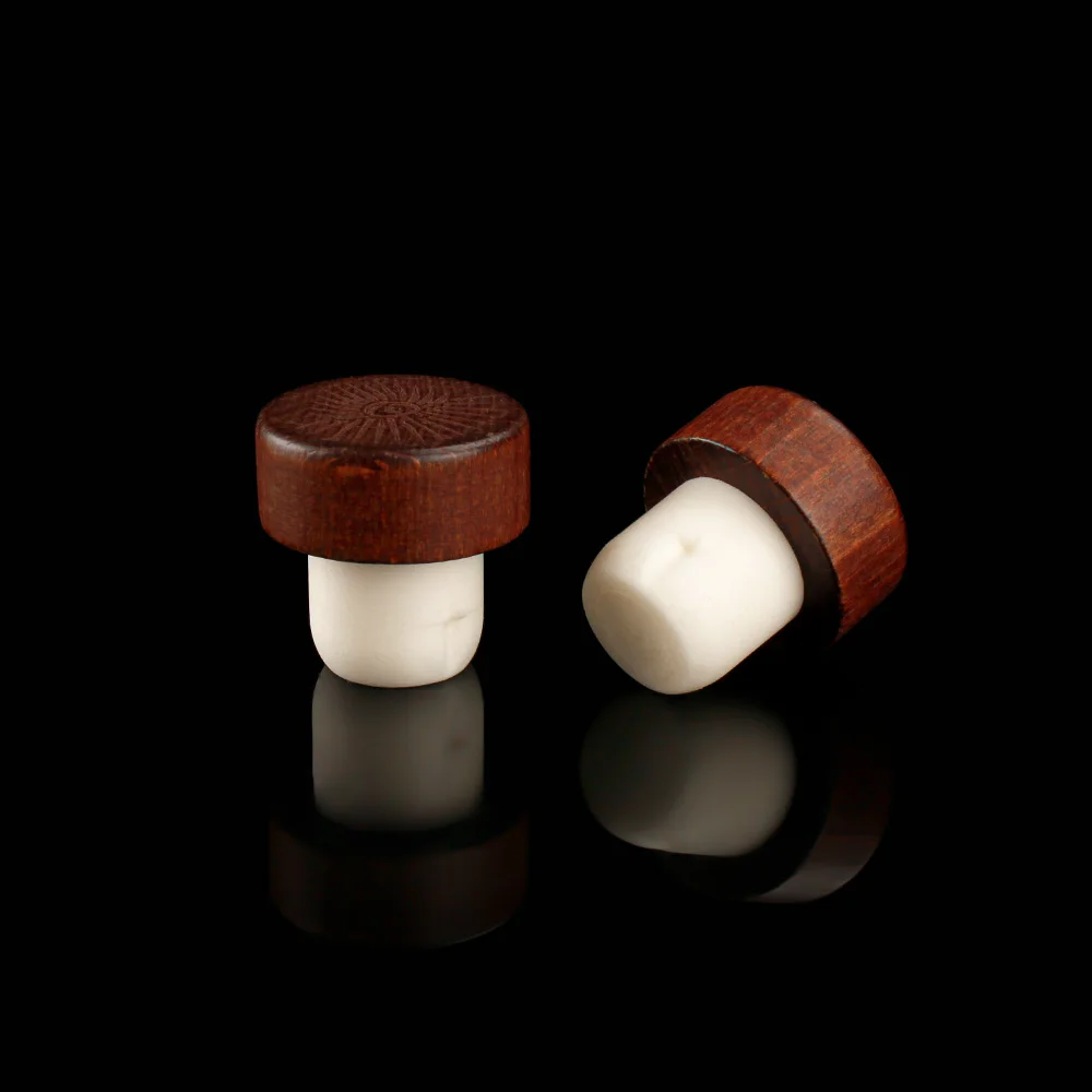 Digital Printing Make Personalized Wine Bottle Stoppers Vodka Alcohol Cork Liquor Wooden Glass Bottle with t Cork Cap Stopper