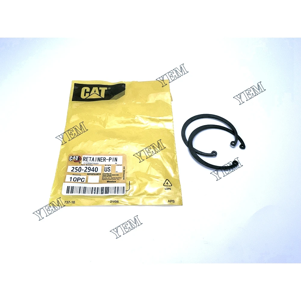 Snap Ring 250-2940 for Caterpillar C15 Replaces 2