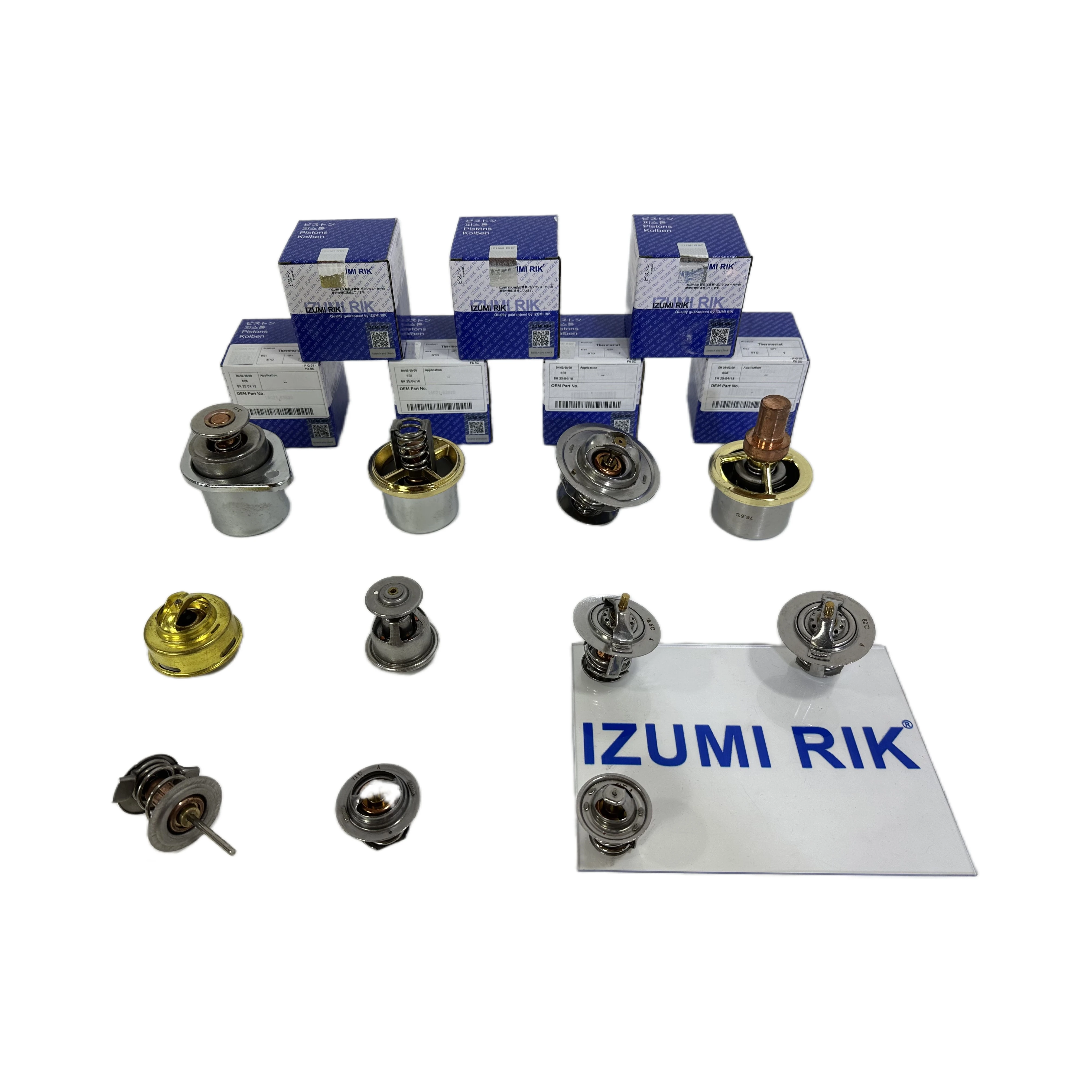 IZUMI RIK for Yanmar 2T72 2T75 2T85 2T90 Thermostat Diesel Engine Parts