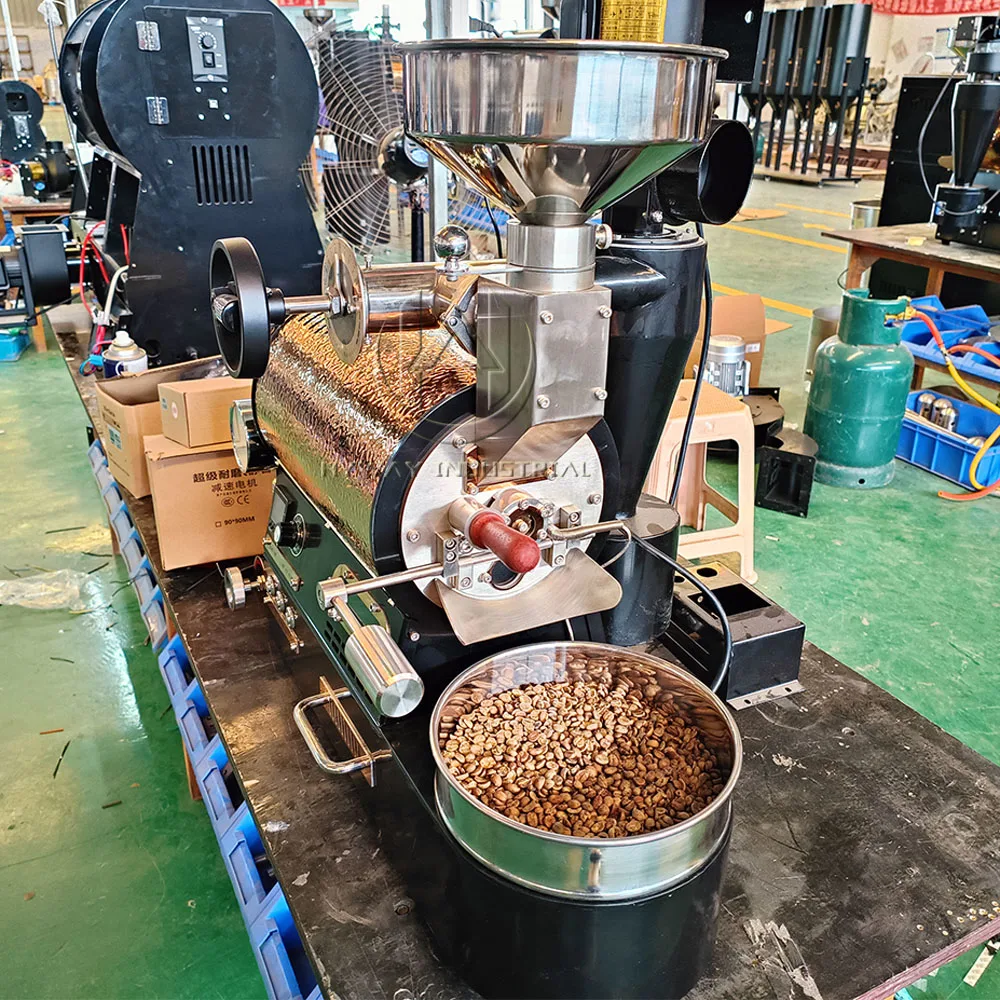 300g コーヒー豆 焙煎機 コーヒーロースター 即納 ステンレス300g