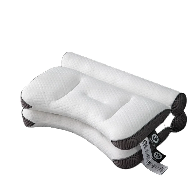 Baimai Hot Sale Wholesale Bed Neck Pillows Cushion Gel Memory Foam Pillow Cotton Slow Rebound Pillow Core for Sleeping