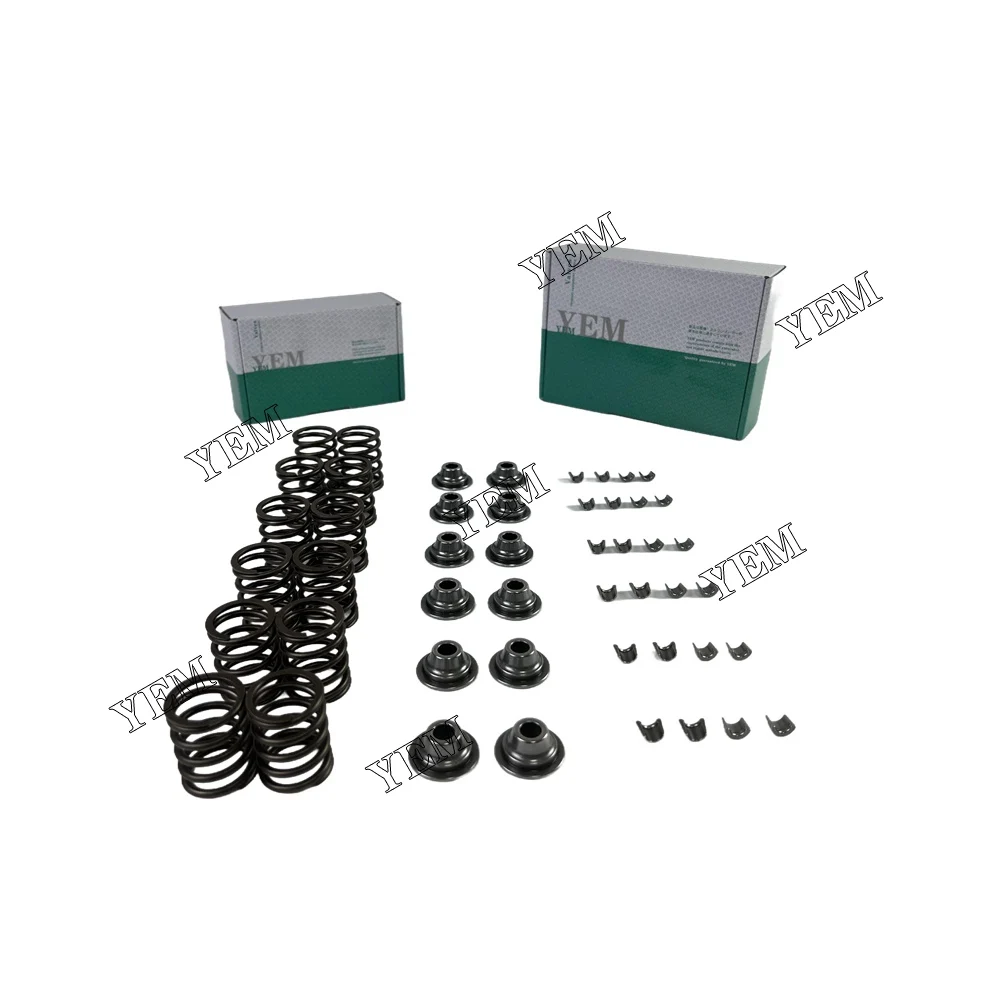 For Hino F20C F21C H06C H07C Valve Spring And Spring Seat Valve Cotter Universal Engine Parts