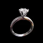 Diamond Rings For Engagement Diamondrings 18k White Gold Diamond Diy Custom Rings Jewelry For Engagement Wedding