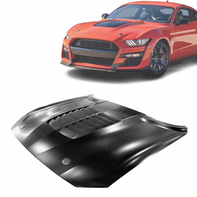 OEM auto parts new GT style front body kit aluminum car hood for ford mustang GT 2018-2023 2019 2020