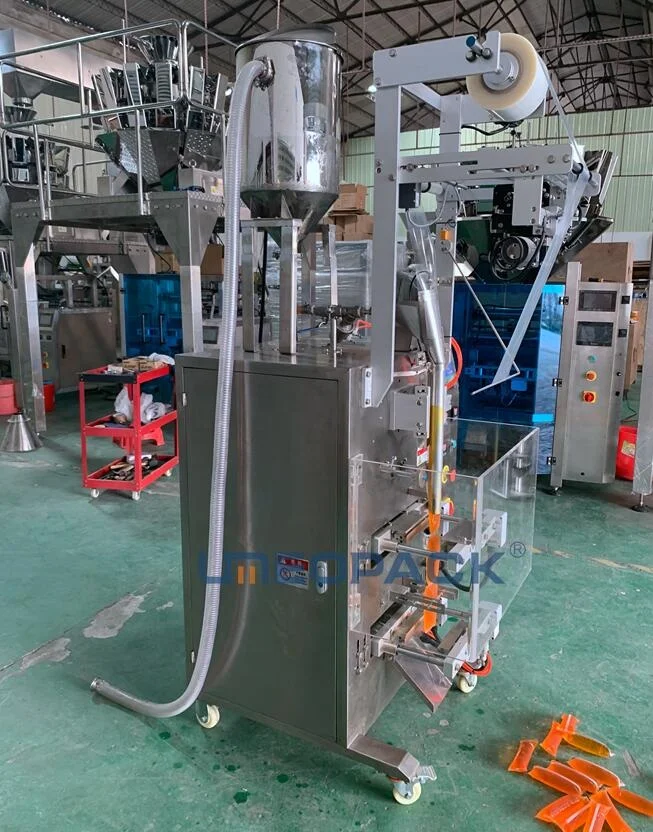 Automatic 10ml 50ml 100ml Sachet Liquid Blister Viscid Yogurt Filling Packaging Machine