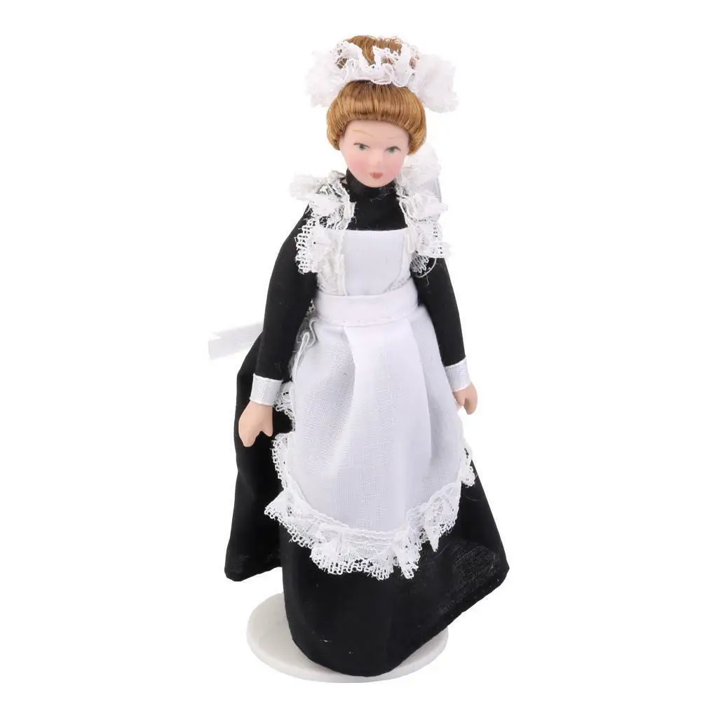 Iland Miniatures 1/12 Miniature Model People/ Model Figure Victorian Maid PP007