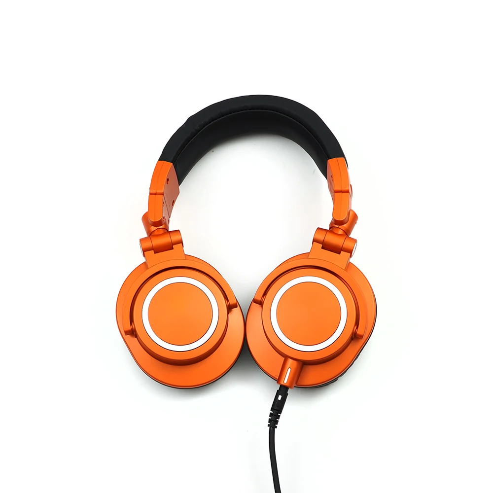ATH-M50X Professional Studio Monitor Headphones - Orange