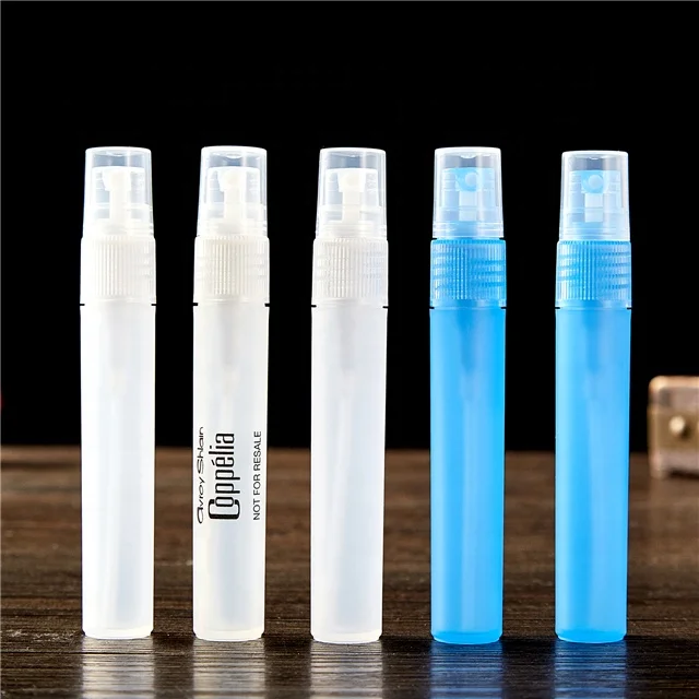 Hot Sale PP Plastic Frost Sansiro Pen Shape Perfume Spray Vial Atomizer Pump Sprayer for Lotion & Facial Cleanser