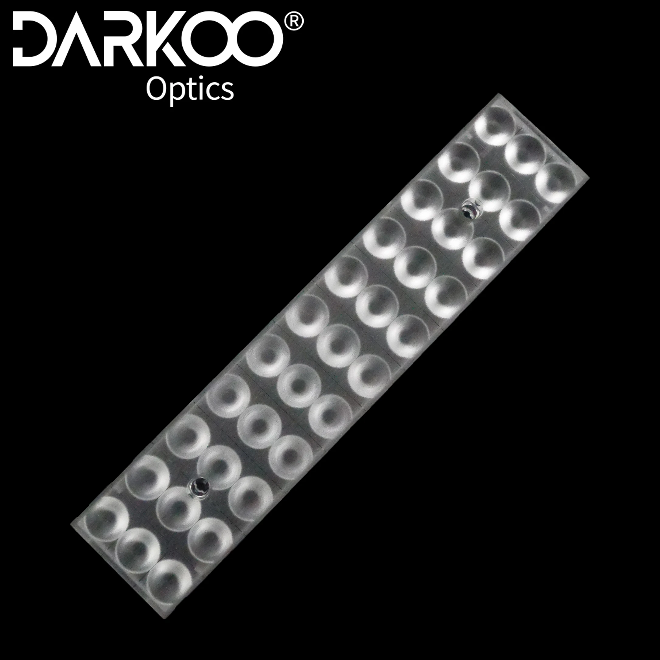 LED Linear Optical Lens With Silicone Gasket