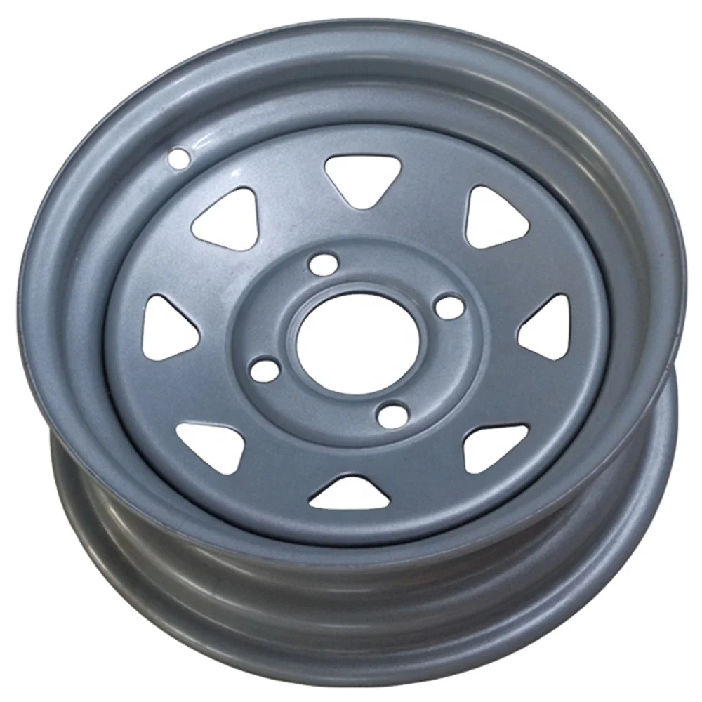Trailer Wheel 14 Inch Wheel 13 Inch Rims 4 Stud Galvanized Powder Painted On Production Buy