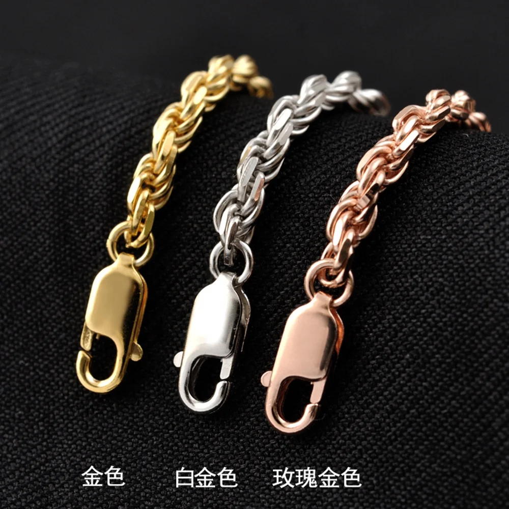 Buy Sterling Silver Rope Chain,Diamond 