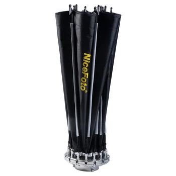 NiceFoto 60 cm Photo Studio Octagon Bowens Mount Radar Reflector Umbrella Gridded Photography Softbox Lighting Kit detail image