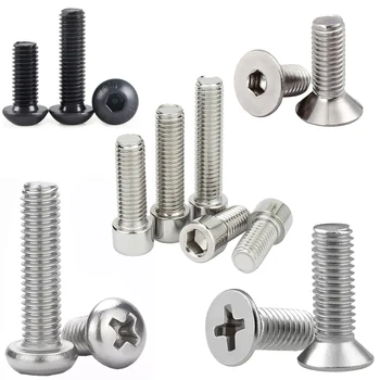 Custom Stainless Steel Aluminum M2 M3 M4 M8x70mm Security Torx Machine Screw