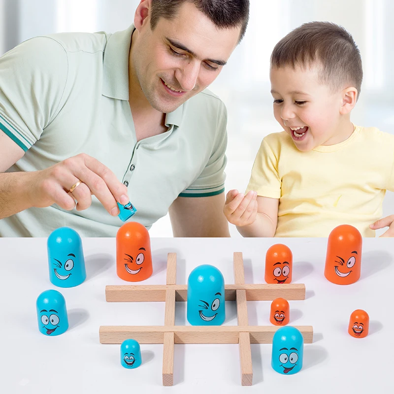 The New Nesting Doll Tic-tac-toe Parent Child Interactive Family