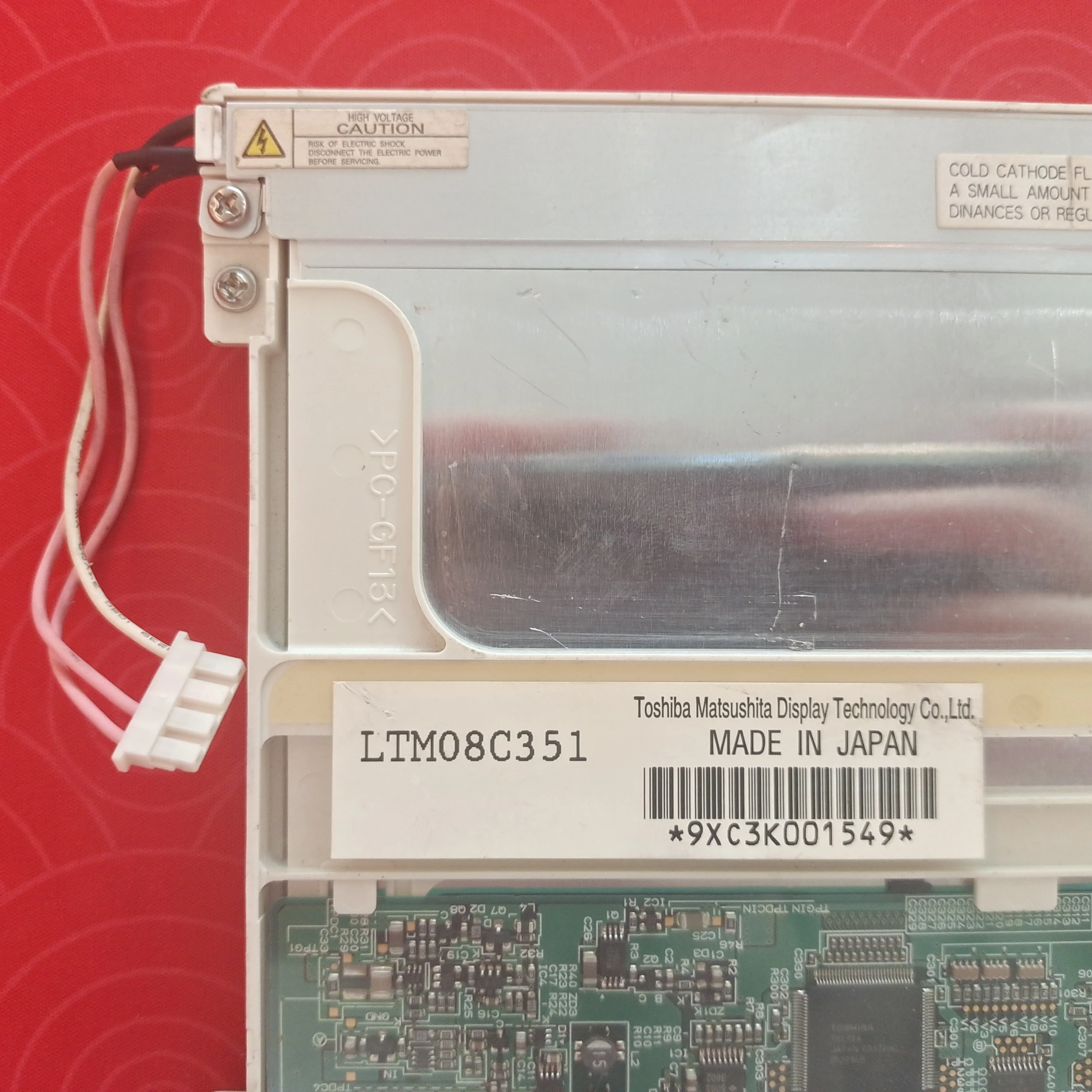 Industrial Monitor Display Panel LTM08C351 Industrial LCD Display ...