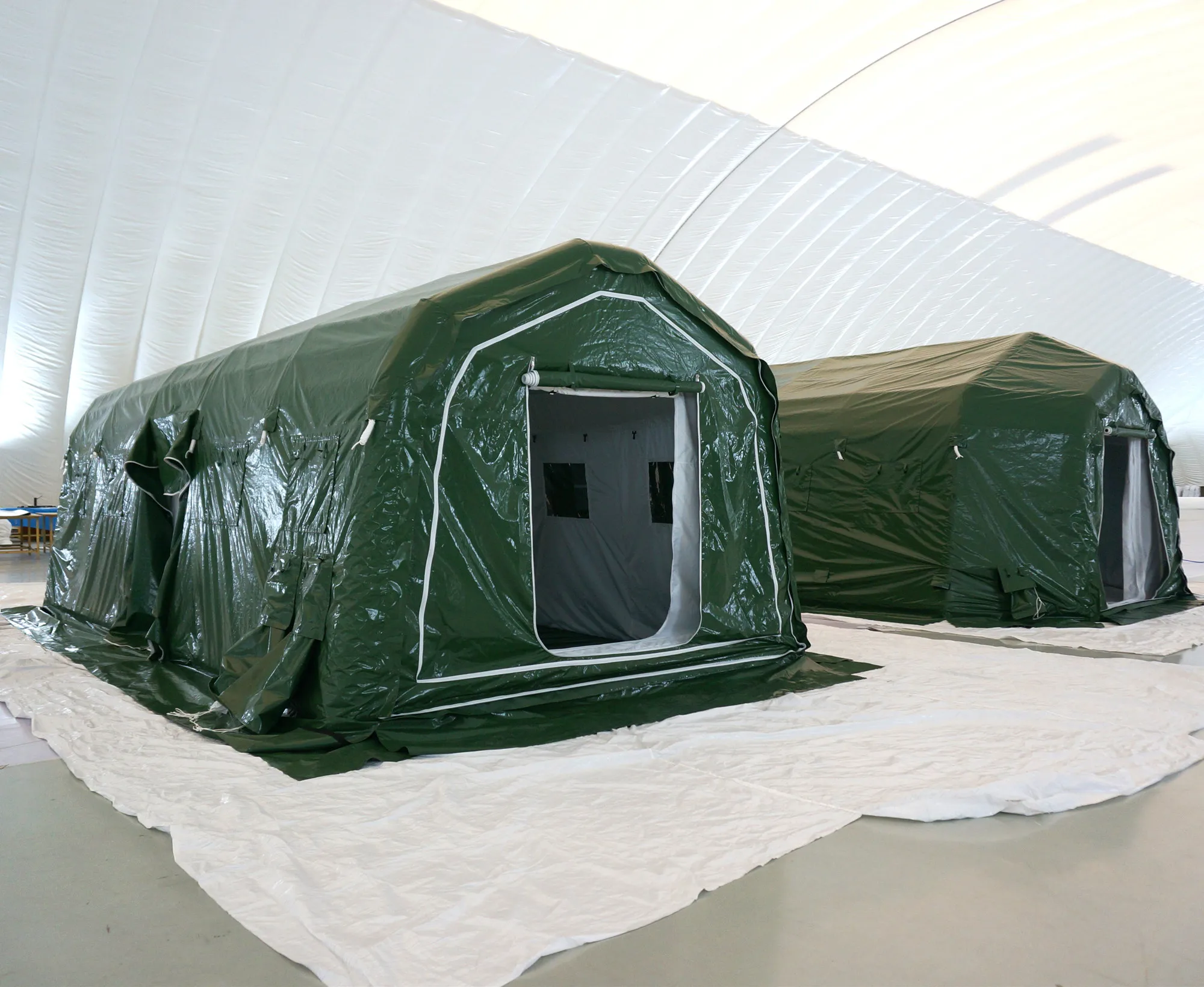 China Factory Custom Rapidly Deployable Portable Inflatable Negative Pressure Medical Isolation Room Tent factory