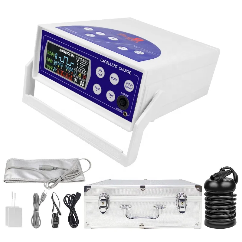 Ionic Foot Detox Machine With Array Plus Infrared Waist Belt CE Approval Beauty Salon Foot Spa Machine