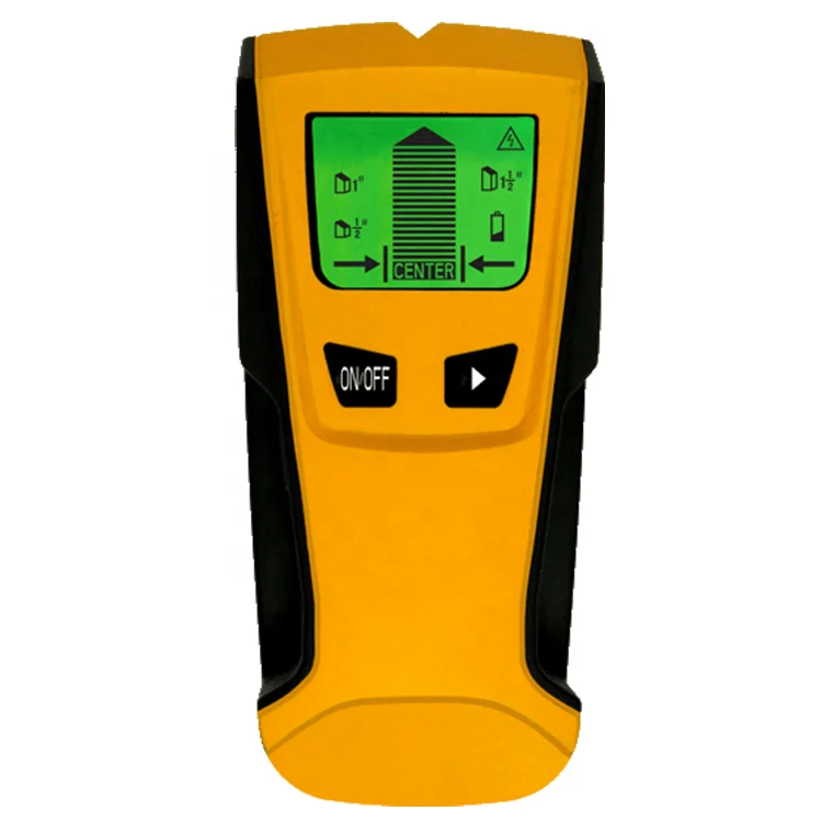 5-in-1 LCD Stud Finder with Metal, Wood Detection & AC Wire Center Locator