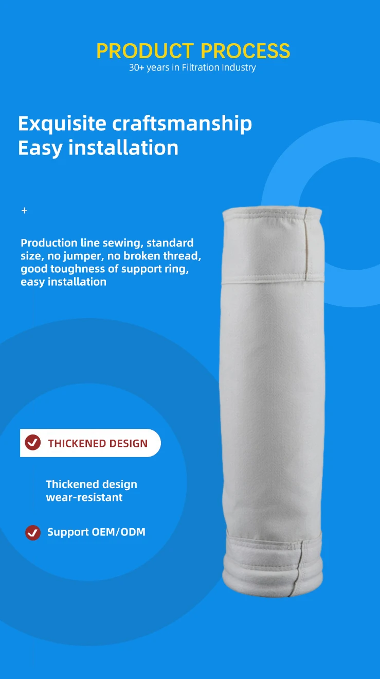 Tristar High Temperature Dust Filter Bag Industrial Pps Dust Removal