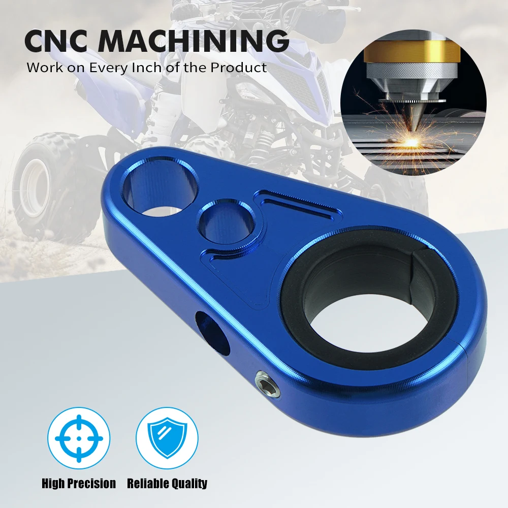 Atv Cnc Billet Brake Line Clamps For Yamaha Yfz 450 Yfz450r Raptor 250