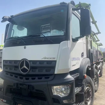 High Efficiency 56 M Used Truck Mounted Concrete Pump Excellent Condition Second Hand Concrete Pump Truck Zoom lion 2020