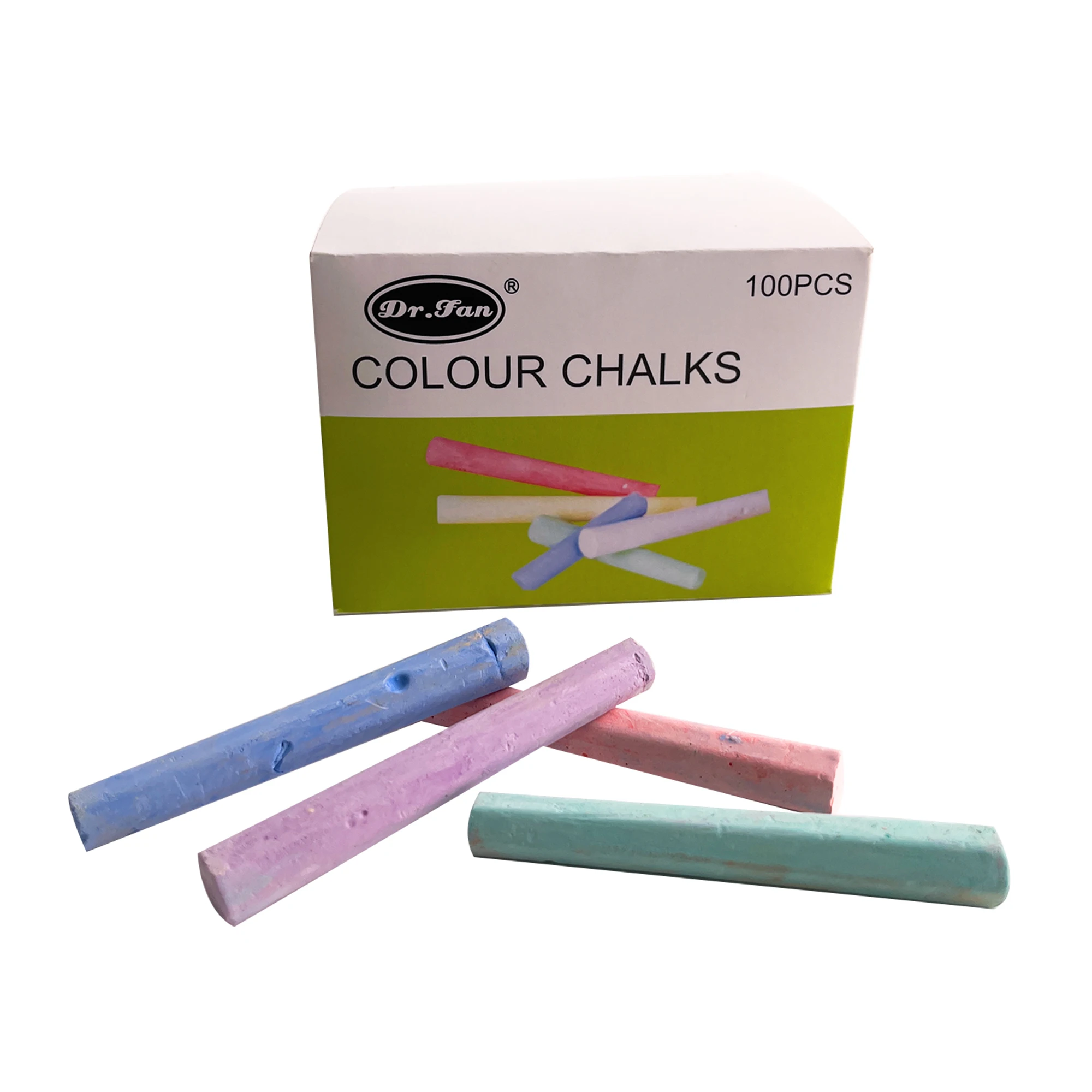 Мел цветной высококачественный без пыли мел школьный учитель